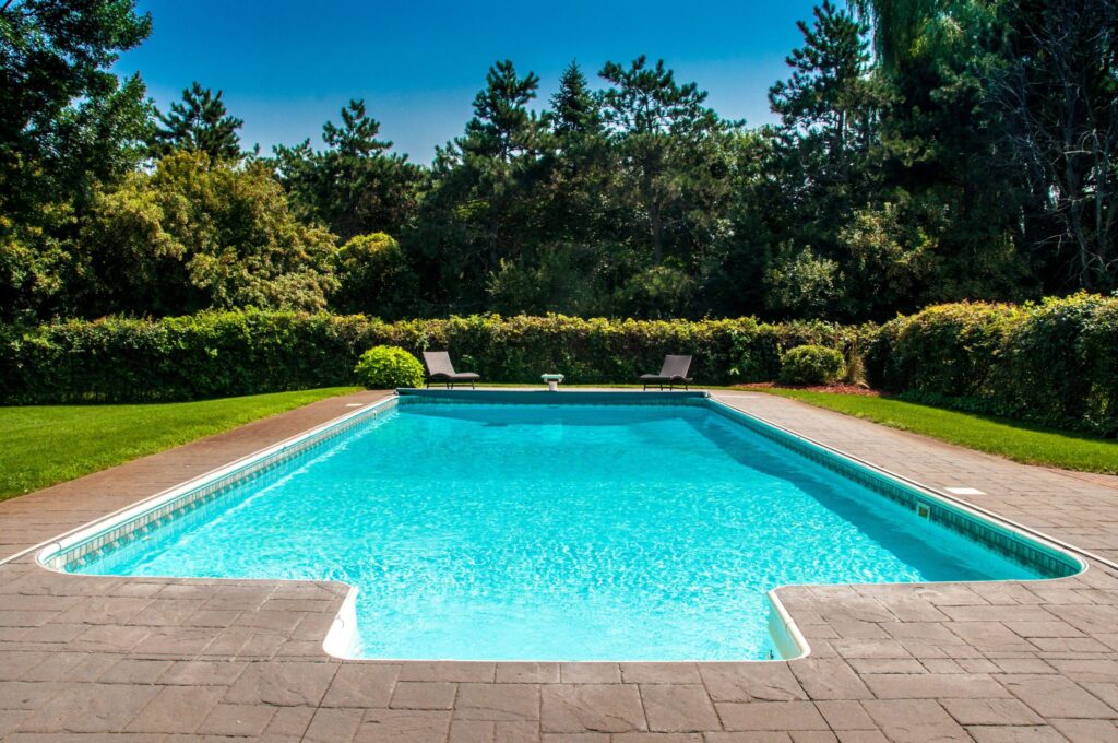 pool view
