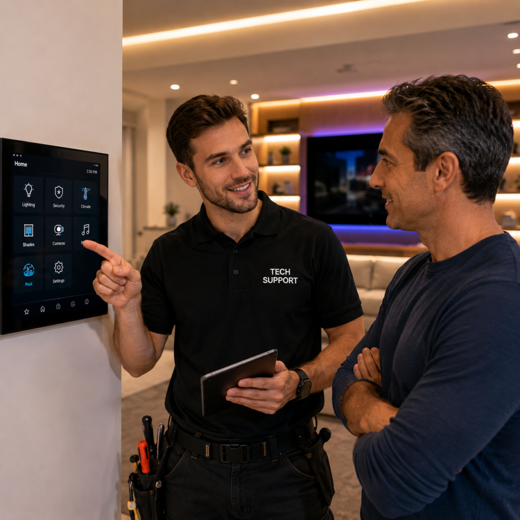 smart home tech support